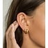 MIAB Jewels MIAB Oorbellen | Sleek Line Click | Verguld
