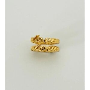 MIAB Jewels MIAB Oorbellen | Love Click | Verguld