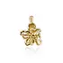 SPARKLING SPARKLING Ketting Pendant | Botanic Clip Gold Zirconia | Verguld