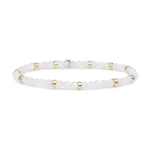 SPARKLING SPARKLING Armband | Roundel Interstellar Armband Moonstone | Verguld