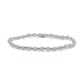 SPARKLING SPARKLING Armband | Interstellar Armband Milky Blue jade | Verguld