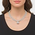 UNOde50 UNOde50 Ketting | Korte Ketting met Grote Bol |  COL2051MTL