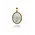 SPARKLING SPARKLING Ketting | Twist Pendant l Moonstone | Verguld