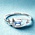 UNOde50 UNOde50 Armband | Armband met een blauw gefacetteerd kristal | SS26