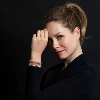 REBEL & ROSE REBEL & ROSE Armband | Cherry Rose | Goudkleurig | 4 mm