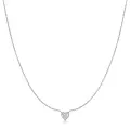 ANIA HAIE ANIA HAIE Ketting | Pavé Heart | ZILVER