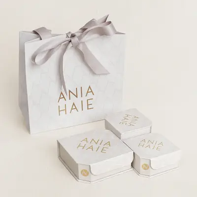 ANIA HAIE ANIA HAIE Ketting | Pavé Heart | ZILVER