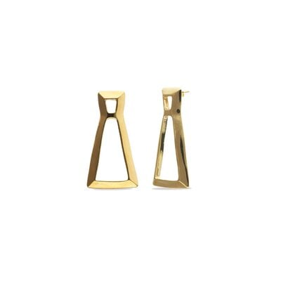 UNOde50 UNOde50 Oorbellen | Driehoek oorbellen | Verguld | PEN1075ORO