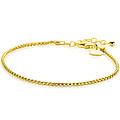 ZINZI ZINZI Armband | Venetiaanse Schakel Armband | Verguld |  ZIA2842G