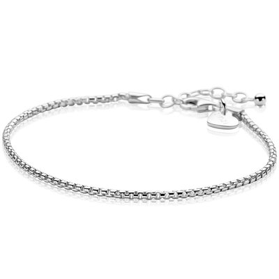 ZINZI ZINZI Armband | Venetiaanse Schakel Armband | Zilver | ZIA2842