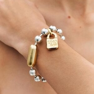 UNOde50 UNOde50 Armband | Stoere Kralen armband | Bicolor | SS26