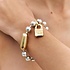 UNOde50 UNOde50 Armband | Stoere Kralen armband | Bicolor | PUL1215OROMTL