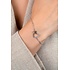 ZINZI ZINZI Armband | 2 Harten Verbonden Zirconia | ZILVER | ZIA2874Y