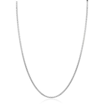 ZINZI ZINZI Ketting | ZILVER | Collier Massieve Rond Venetiaans| ZIC2842