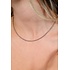 ZINZI ZINZI Ketting | ZILVER | Collier Massieve Rond Venetiaans| ZIC2842