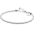 ZINZI ZINZI Armband | Koningsschakel Massief | ZILVER | ZIA2846