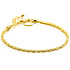 ZINZI ZINZI Armband | Koningsschakel Massief | GOUD | ZIA2846G