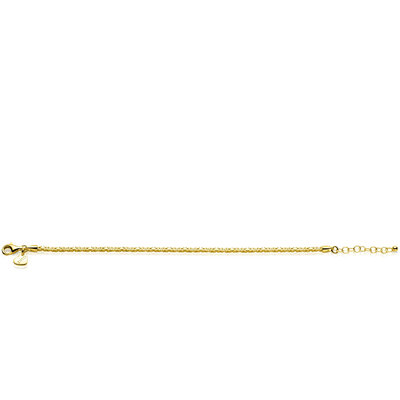 ZINZI ZINZI Armband | Koningsschakel Massief | GOUD | ZIA2846G