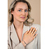ZINZI ZINZI Armband | Platte Slangen Schakel | ZILVER | ZIA2847