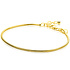 ZINZI ZINZI Armband | Rond Slangen Schakel | GOUD | ZIA2848G