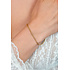 ZINZI ZINZI Armband | Rond Slangen Schakel | GOUD | ZIA2848G