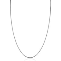 ZINZI ZINZI Ketting | ZILVER | Collier Slangen Rond | ZIC2848