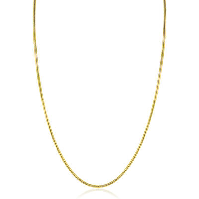 ZINZI ZINZI Ketting | GOUD | Collier Slangen Rond | ZIC2848G