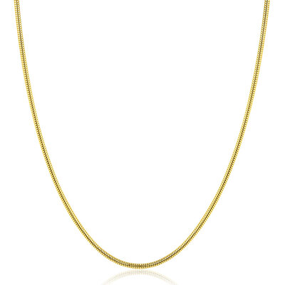 ZINZI ZINZI Ketting | GOUD | Collier Slangen Rond | ZIC2848G