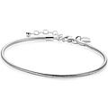 ZINZI ZINZI Armband | Rond Slangen Schakel | ZILVER | ZIA2849