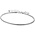 ZINZI ZINZI Armband | Rond Slangen Schakel | ZILVER | ZIA2849