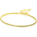 ZINZI ZINZI Armband | Rond Slangen Schakel | GOUD | ZIA2849G