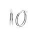 ZINZI ZINZI Oorbellen | OORRINGEN Dubbele Draad | ZILVER | ZIO2858