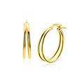 ZINZI ZINZI Oorbellen | OORRINGEN Dubbele Draad | GOUD | ZIO2858G