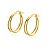 ZINZI ZINZI Oorbellen | OORRINGEN Dubbele Draad | GOUD | ZIO2858G