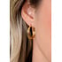 ZINZI ZINZI Oorbellen | OORRINGEN Dubbele Draad | GOUD | ZIO2858G