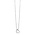 ZINZI ZINZI Ketting | Twee Harten Verbonden | ZILVER | ZIC2874