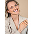 ZINZI ZINZI Ketting | Twee Harten Verbonden | ZILVER | ZIC2874
