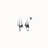 UNOde50 UNOde50 Oorbellen | Organic Triple Drop Silver | PEN1071MTL