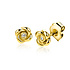 ZINZI ZINZI Oorbellen | Stekers Roosje Zirkonia | GOUD | ZIO2872Y