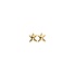 UNOde50 UNOde50 Oorbellen | Star | Verguld | PEN1098ORO
