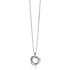 ZINZI ZINZI Ketting | Drie Verbonden Ringen | ZILVER | ZIC2890