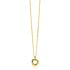 ZINZI ZINZI Ketting | Drie Verbonden Ringen | GOUD | ZIC2890G