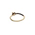 UNOde50 UNOde50 Armband |  Leren armband met Vergulde Vlinder | PUL2614MARORO