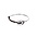 UNOde50 UNOde50 Armband |  Leren armband met Verzilverde Vlinder | SS26