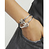 UNOde50 UNOde50 Armband |  Leren armband met Verzilverde  Vlinder | PUL2614MARMTL