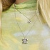 UNOde50 UNOde50 Ketting | Dubbele Ketting met Vlinders | COL2057MTL