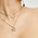 UNOde50 UNOde50 Ketting | Vergulde dubbele Ketting met Vlinders | SS26