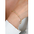 ZINZI ZINZI Armband | Vergulde tennis armband 2,1mm breed met rijzetting witte zirconia's | ZIA2892