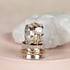 JEH JEWELS JEH JEWELS Ring | Ring zilver + Goldfilled + Maansteen classy | Touch of Gold | 21719