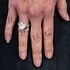 JEH JEWELS JEH JEWELS Ring | Ring zilver + Goldfilled + Maansteen classy | Touch of Gold | 21719